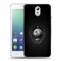 Дизайнерский силиконовый чехол для Lenovo Vibe P1m Герб Флаг СССР