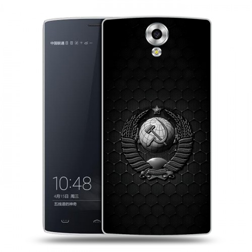 Дизайнерский силиконовый чехол для Homtom HT7 Герб Флаг СССР