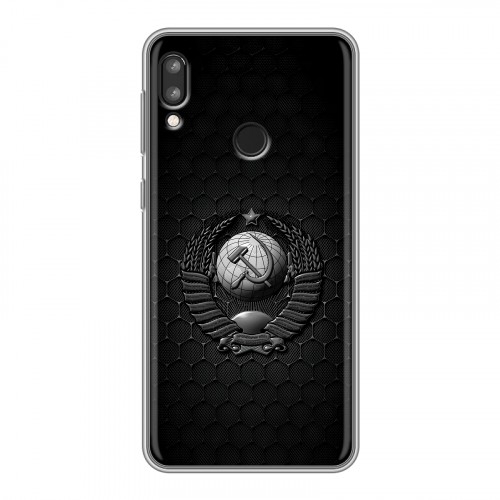 Дизайнерский силиконовый чехол для Lenovo K5 Pro Герб Флаг СССР