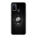 Дизайнерский силиконовый с усиленными углами чехол для OPPO A53 Герб Флаг СССР