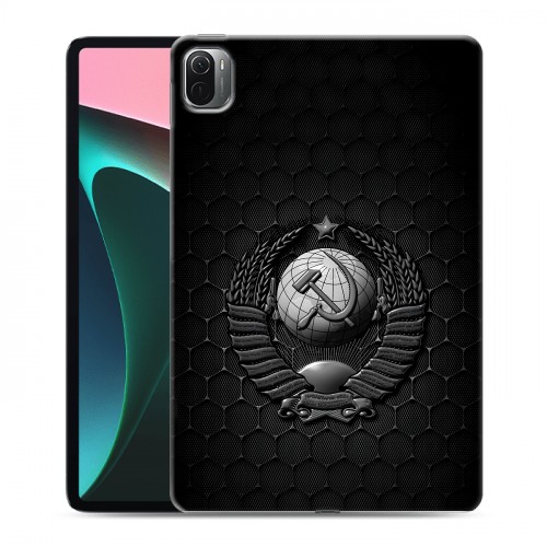 Дизайнерский силиконовый чехол для Xiaomi Pad 5 Герб Флаг СССР