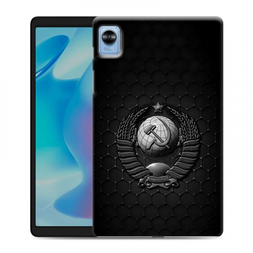 Дизайнерский силиконовый чехол для Realme Pad Mini Герб Флаг СССР