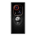 Дизайнерский силиконовый чехол для Tecno Phantom X2 Pro Герб Флаг СССР