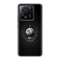 Дизайнерский пластиковый чехол для Xiaomi 13T Герб Флаг СССР