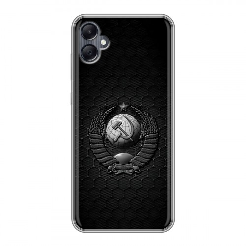 Дизайнерский силиконовый чехол для Samsung Galaxy A05 Герб Флаг СССР