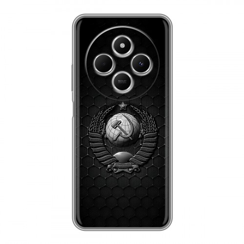 Дизайнерский силиконовый чехол для Redmi 14C Герб Флаг СССР