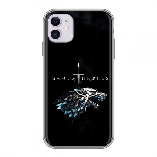 Дизайнерский силиконовый чехол для Iphone 11 Игра Престолов Game Thrones