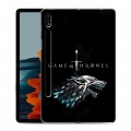 Дизайнерский силиконовый чехол для Samsung Galaxy Tab S7 Игра Престолов Game Thrones