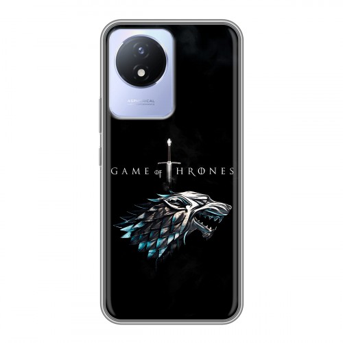 Дизайнерский силиконовый чехол для Vivo Y11 (2023) Игра Престолов Game Thrones