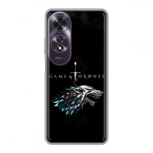 Дизайнерский пластиковый чехол для OPPO A60 Игра Престолов Game Thrones