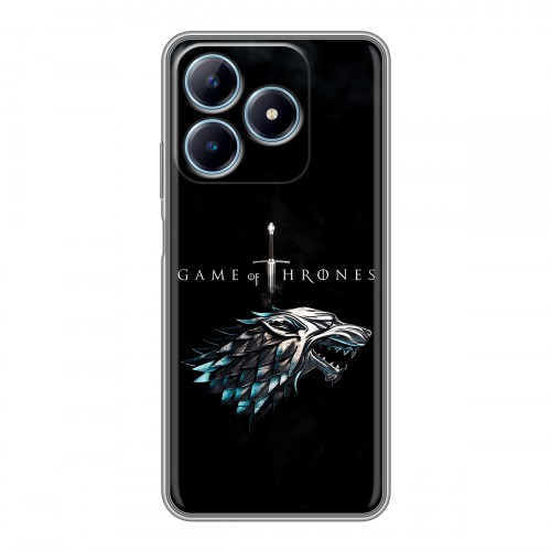Дизайнерский силиконовый чехол для Realme C63 Игра Престолов Game Thrones
