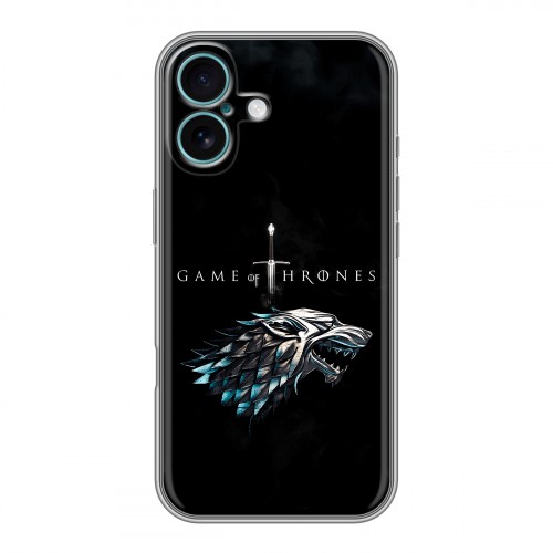 Дизайнерский пластиковый чехол для Iphone 16 Plus Игра Престолов Game Thrones
