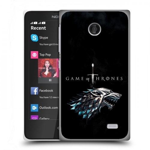 Дизайнерский пластиковый чехол для Nokia X Игра Престолов Game Thrones