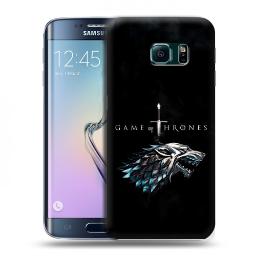 Дизайнерский силиконовый чехол для Samsung Galaxy S6 Edge Игра Престолов Game Thrones