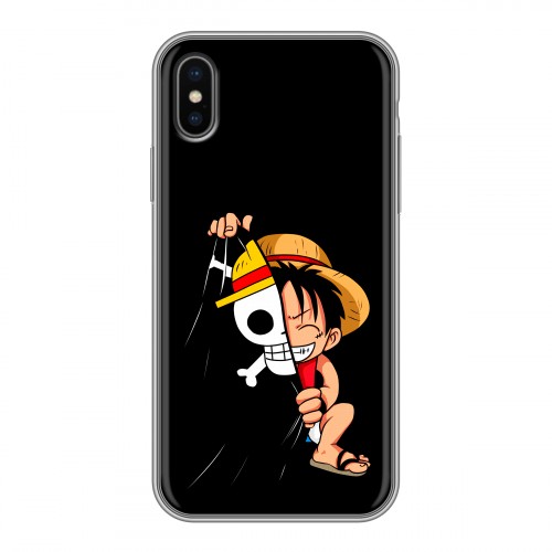Дизайнерский силиконовый чехол для Iphone x10 One Piece Ван Пис