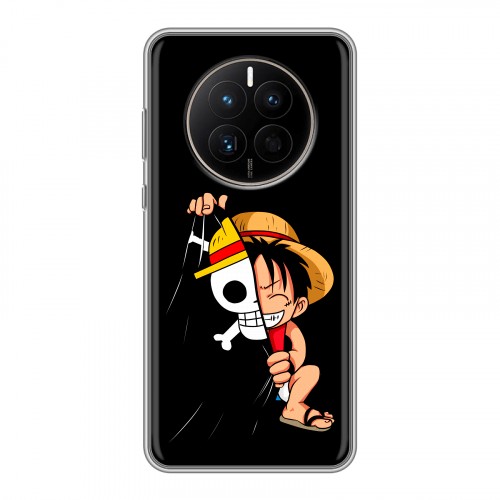 Дизайнерский силиконовый с усиленными углами чехол для Huawei Mate 50 One Piece Ван Пис