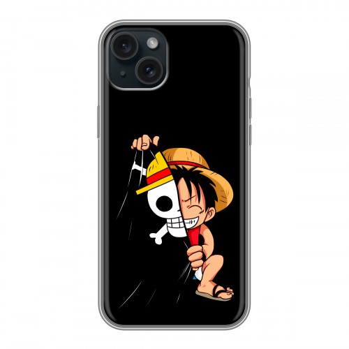 Дизайнерский силиконовый чехол для Iphone 15 Plus One Piece Ван Пис