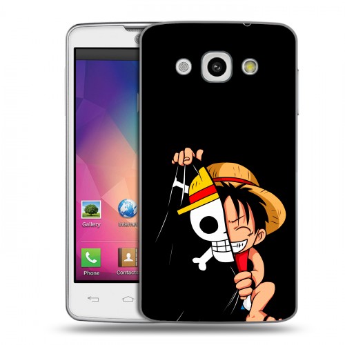 Дизайнерский пластиковый чехол для LG L60 One Piece Ван Пис