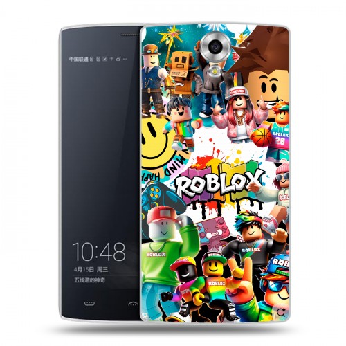 Дизайнерский силиконовый чехол для Homtom HT7 Roblox Роблокс