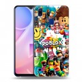 Дизайнерский пластиковый чехол для Vivo Y95 Roblox Роблокс