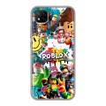 Дизайнерский силиконовый чехол для Xiaomi RedMi 9C Roblox Роблокс
