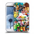 Дизайнерский пластиковый чехол для Samsung Galaxy Grand Roblox Роблокс