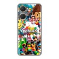 Дизайнерский пластиковый чехол для Vivo Y03 Roblox Роблокс