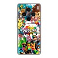 Дизайнерский пластиковый чехол для Vivo X100 Roblox Роблокс