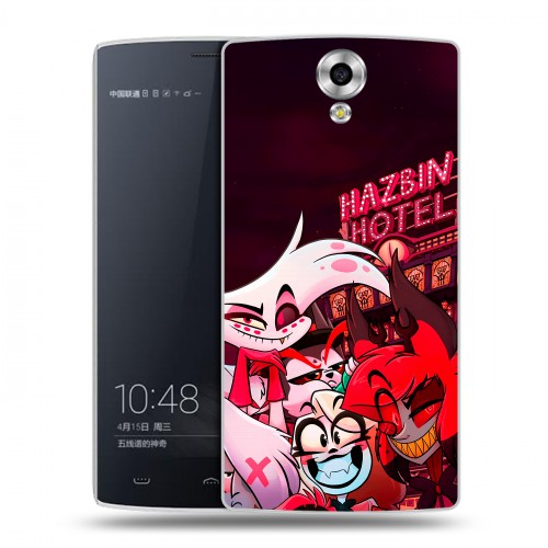 Дизайнерский силиконовый чехол для Homtom HT7 Hazbin Hotel Отель Хазбин