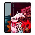 Дизайнерский силиконовый чехол для Samsung Galaxy Tab S7 Hazbin Hotel Отель Хазбин