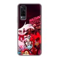 Дизайнерский пластиковый чехол для Vivo Y31 Hazbin Hotel Отель Хазбин