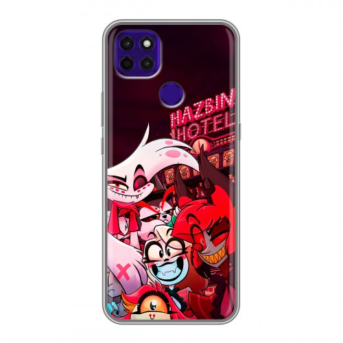Дизайнерский силиконовый чехол для Lenovo K12 Pro Hazbin Hotel Отель Хазбин