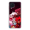 Дизайнерский силиконовый чехол для Samsung Galaxy A22 Hazbin Hotel Отель Хазбин