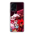 Дизайнерский силиконовый с усиленными углами чехол для XIaomi Poco F5 Hazbin Hotel Отель Хазбин