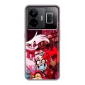 Дизайнерский силиконовый чехол для Realme GT3 Hazbin Hotel Отель Хазбин