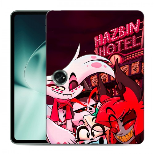 Дизайнерский силиконовый чехол для OnePlus Pad Hazbin Hotel Отель Хазбин