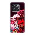 Дизайнерский силиконовый чехол для OnePlus 10T Hazbin Hotel Отель Хазбин