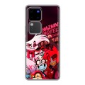 Дизайнерский силиконовый чехол для Vivo V30 Pro Hazbin Hotel Отель Хазбин