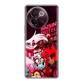 Дизайнерский пластиковый чехол для Vivo V30e Hazbin Hotel Отель Хазбин