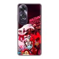 Дизайнерский пластиковый чехол для OPPO A60 Hazbin Hotel Отель Хазбин