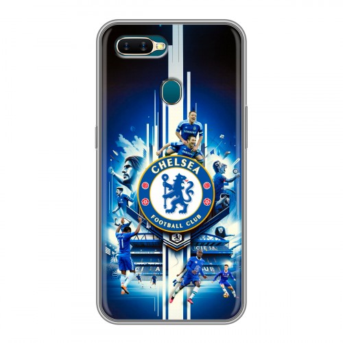 Дизайнерский силиконовый чехол для OPPO AX7 Chelsea Челси