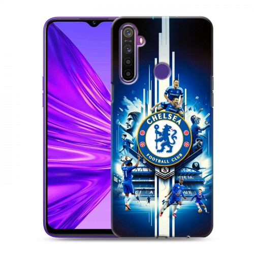 Дизайнерский силиконовый чехол для Realme 5 Chelsea Челси