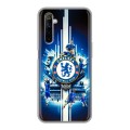 Дизайнерский силиконовый с усиленными углами чехол для Realme 6 Chelsea Челси