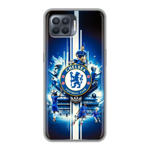 Дизайнерский силиконовый чехол для OPPO Reno4 Lite Chelsea Челси