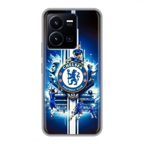 Дизайнерский силиконовый чехол для Vivo Y35 Chelsea Челси