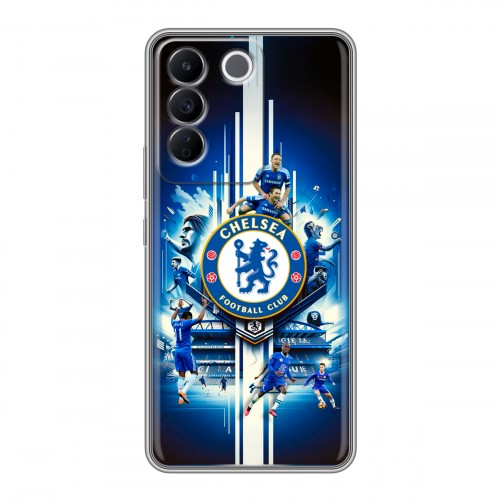 Дизайнерский силиконовый чехол для Vivo V27e Chelsea Челси