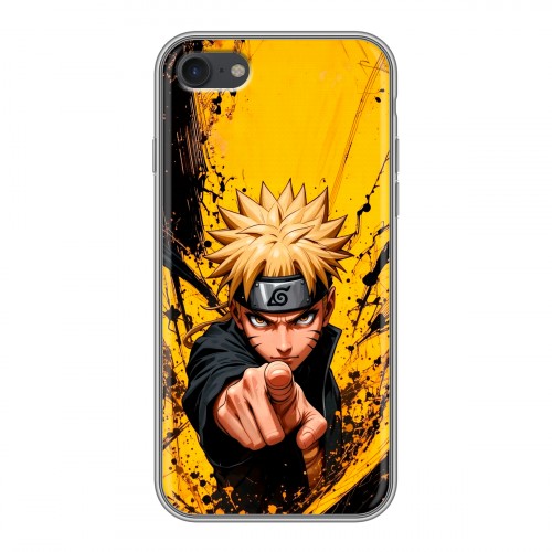 Дизайнерский силиконовый чехол для Iphone 7 Naruto Наруто