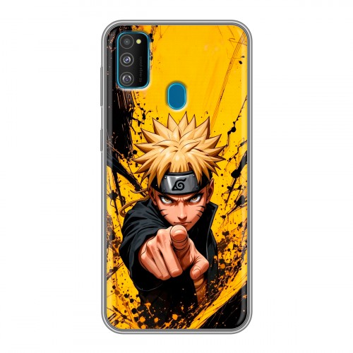 Дизайнерский силиконовый чехол для Samsung Galaxy M30s Naruto Наруто