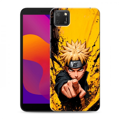 Дизайнерский силиконовый чехол для Huawei Honor 9S Naruto Наруто