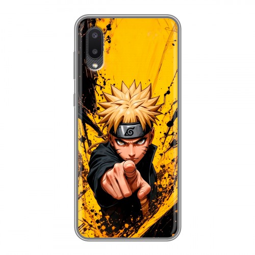 Дизайнерский силиконовый чехол для Samsung Galaxy A02 Naruto Наруто